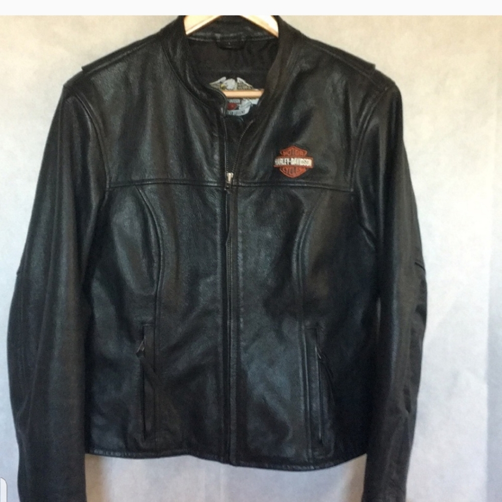 Harley Davidson leather jacket sz large